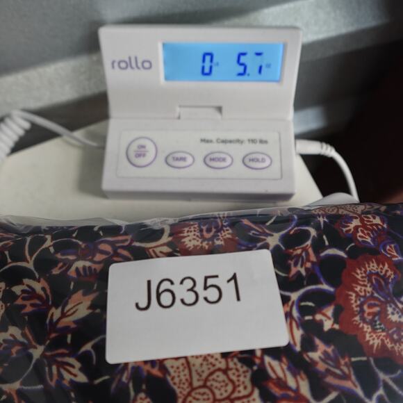 Ulla Johnson Top Womens 2 Evie Blouse Midnight Floral Puff Sleeve V-Neck - Picture 12 of 12